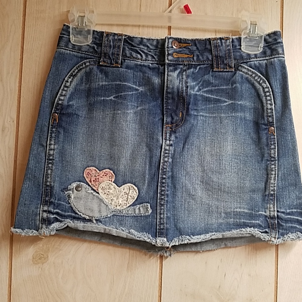 Girls, Old Navy,  12 regular, denim skirt